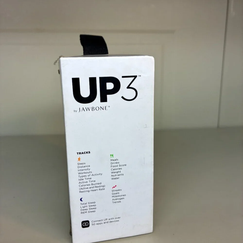 UP3 Jawbone Bluetooth Wireless Activity Sleep Heart Rate & Fitness Tracker Gold